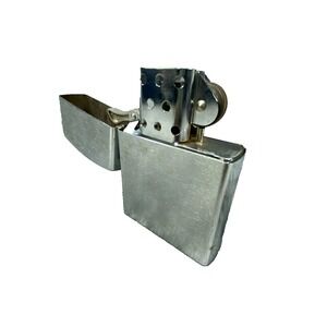 Vintage Giant 7" Novelty Lighter Japan Oversize Large Table Mancave Decor Sliver